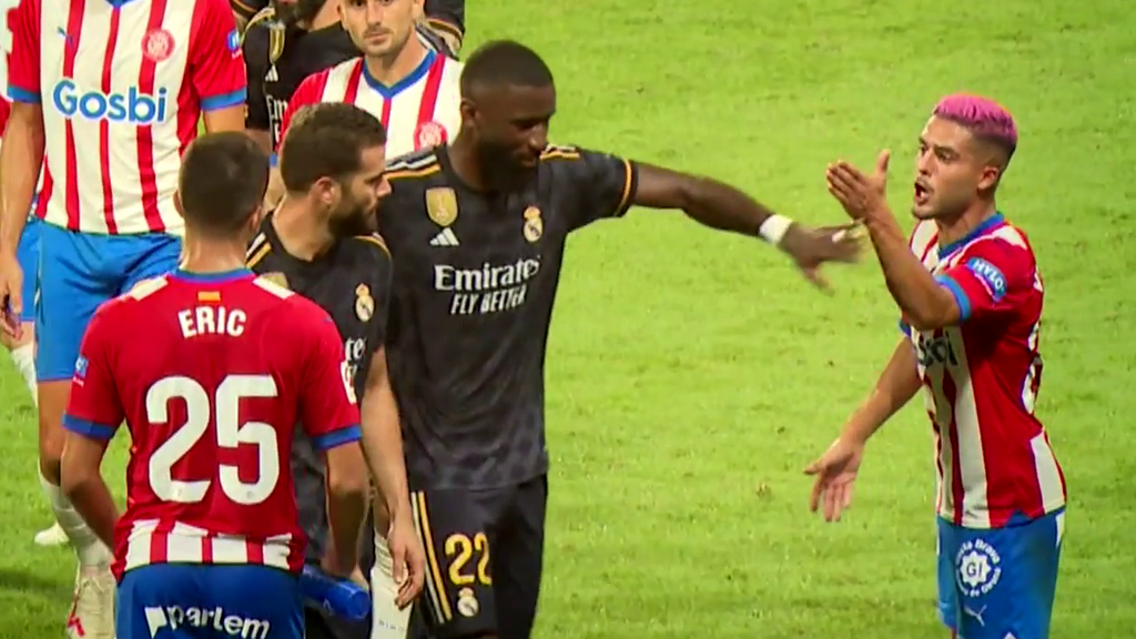 El insulto de Yan Couto a Nacho que desencadenó la tangana en el Girona-Real Madrid: “Eres muy tonto”