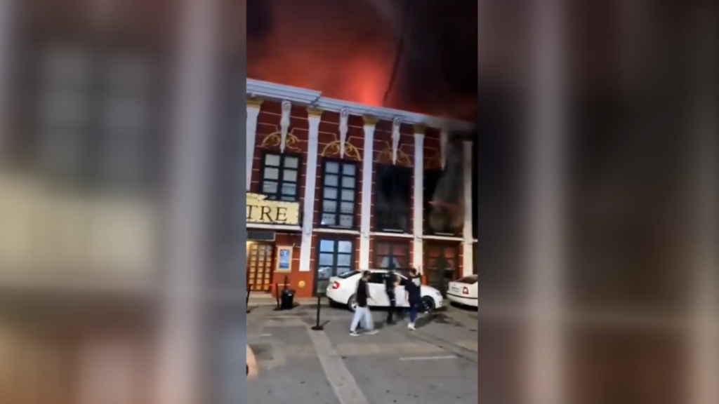 Incendio en una discoteca de Murcia