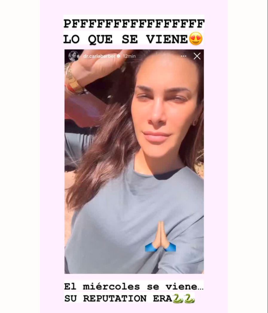 Las redes opinan que Carla Barber podría vender la noticia de su ruptura en una exclusiva