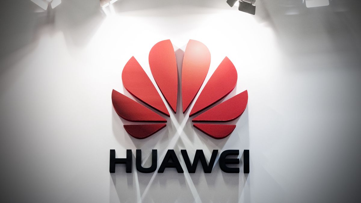 Logotipo de la compañía china Huawei