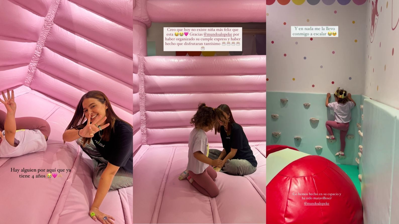 Roma, la hija de Laura y Risto, cumple 4 años