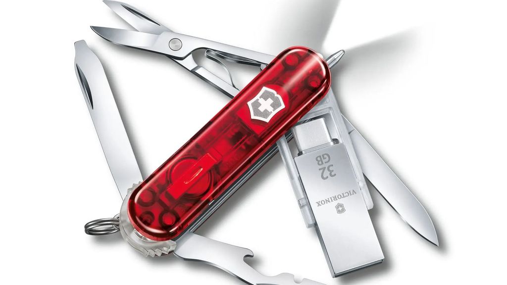 Victorinox con USB de 3GB.