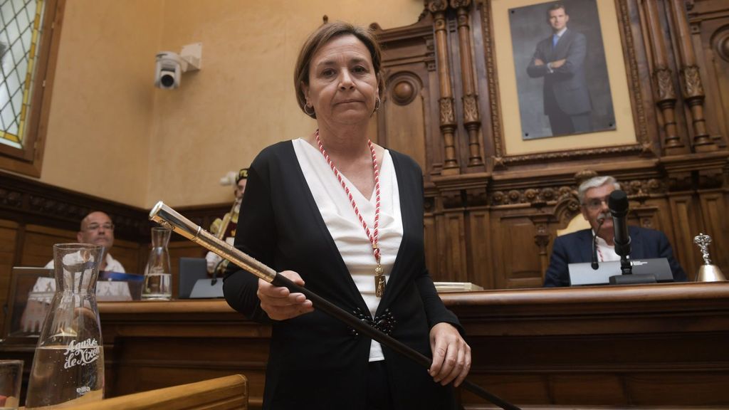 Carmen Moriyón, alcaldesa de Gijón