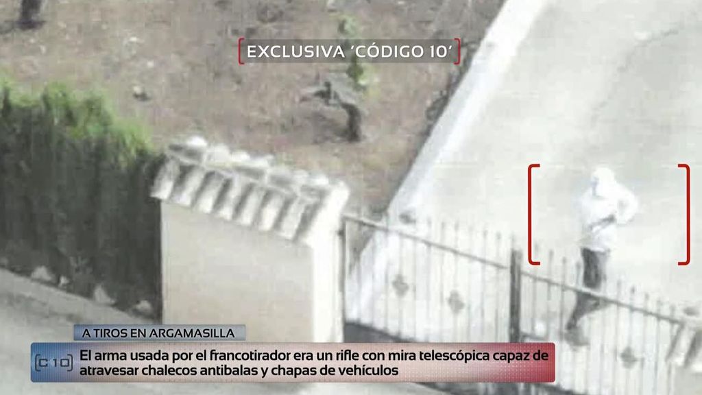 Exclusiva | Las imágenes del francotirador Argamasilla y las conversaciones policiales durante el tiroteo