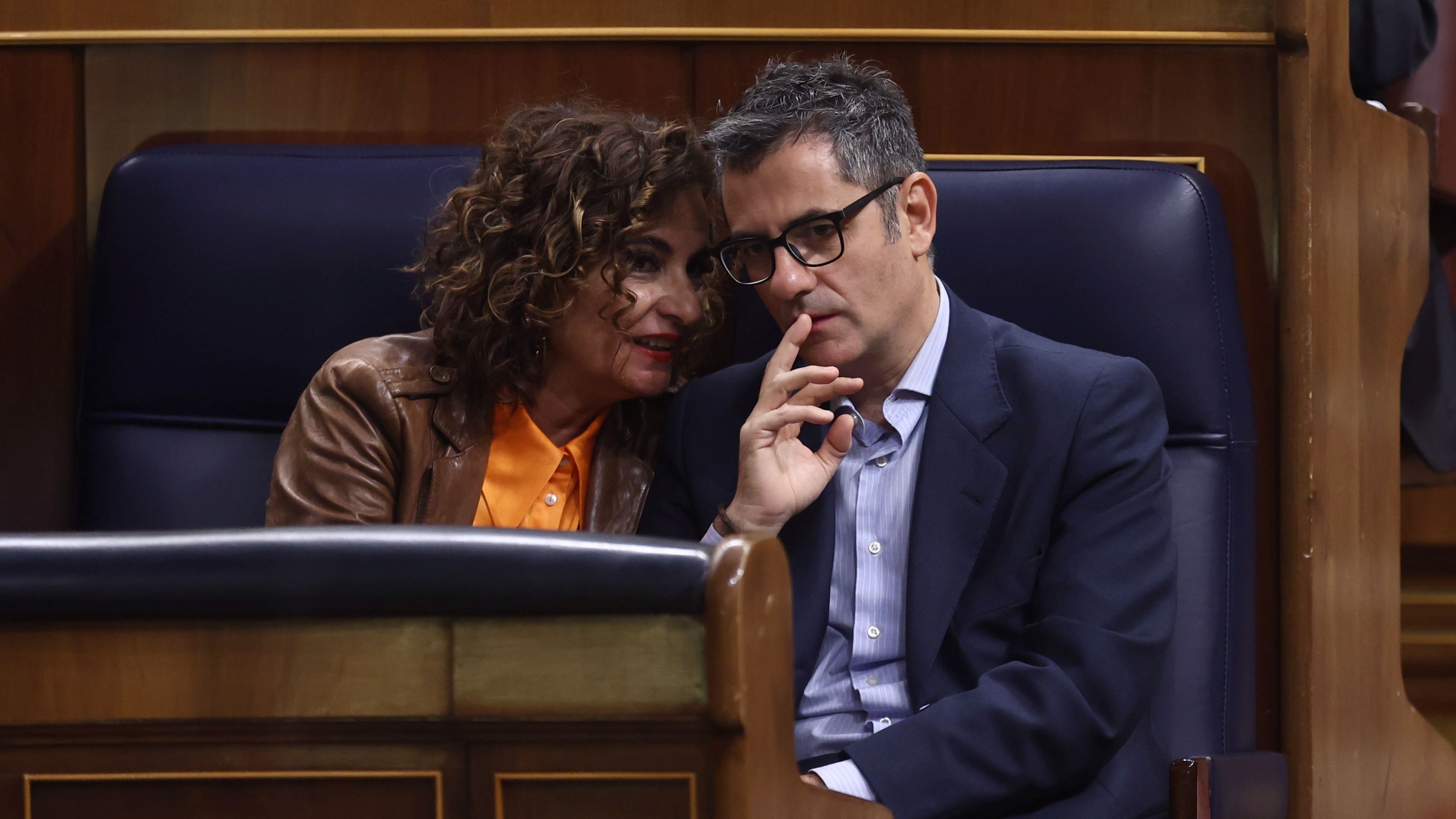 María Jesús Montero y Félix Bolaños en una imagen de archivo