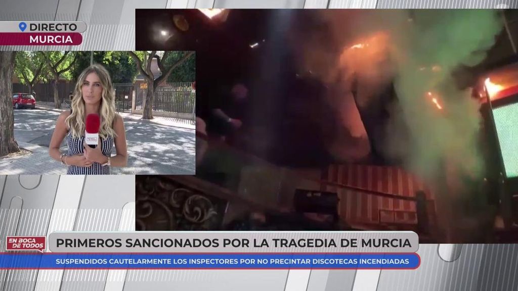 Primeros sancionados por la tragedia de Murcia: Suspendidos cautelarmente los inspectores por no precintar las discotecas incendiadas