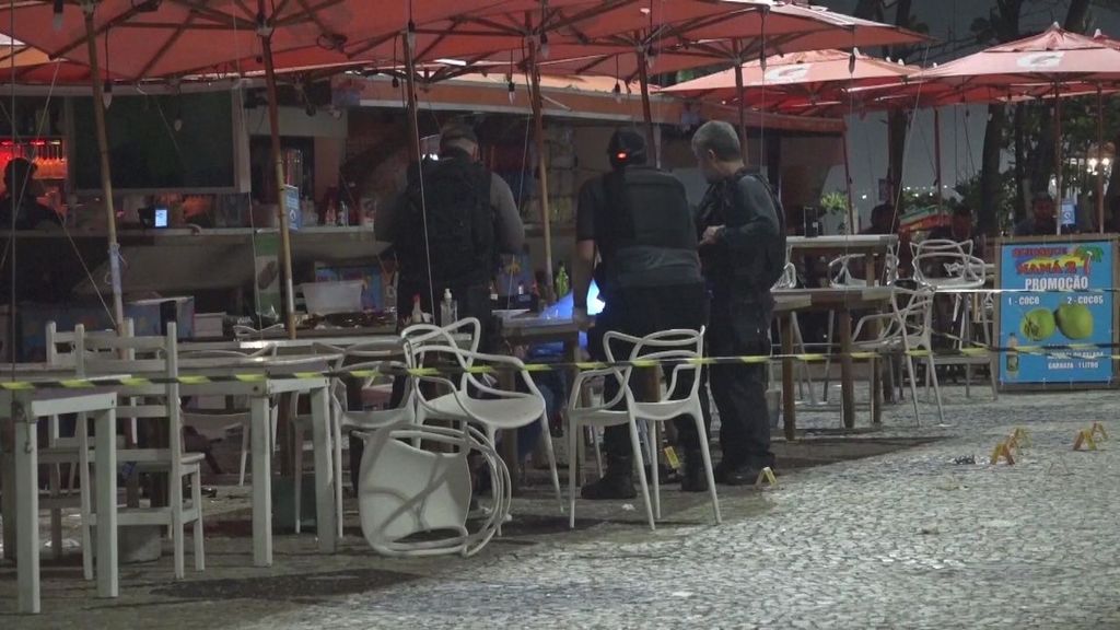 Asesinan a tiros a tres médicos en Brasil mientras cenaban en una terraza