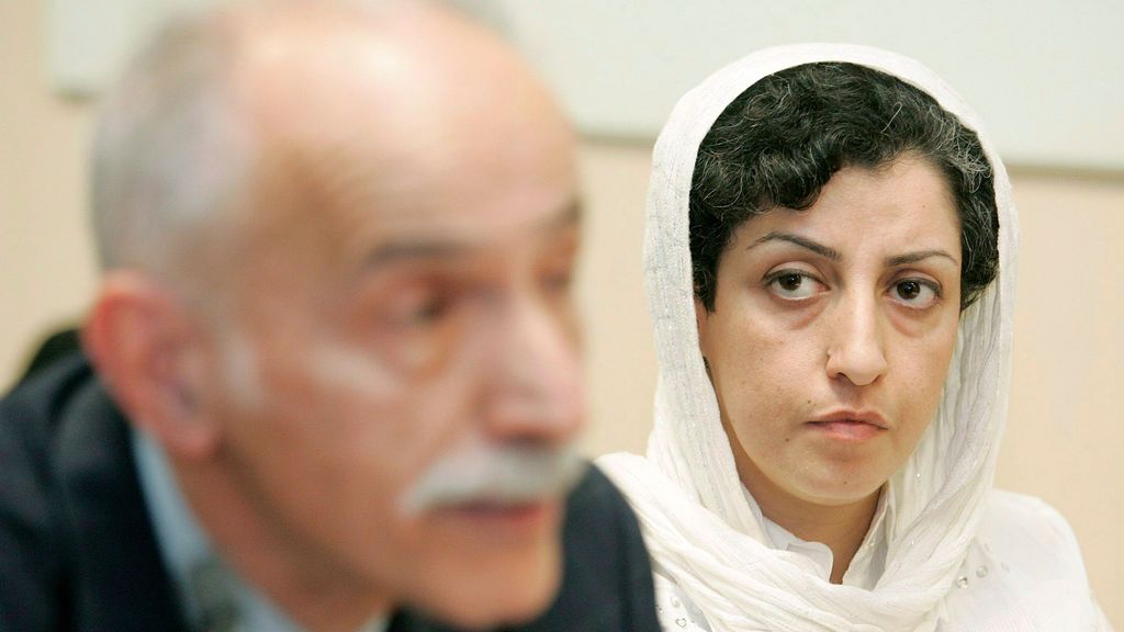 La activista iraní Narges Mohammadi
