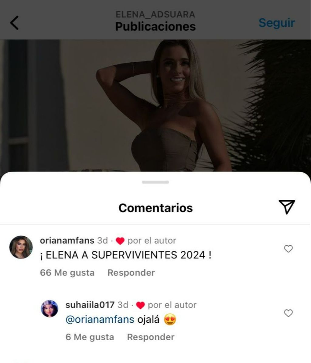 La reacción de Elena cuando la animan a ir a 'Supervivientes 2024'