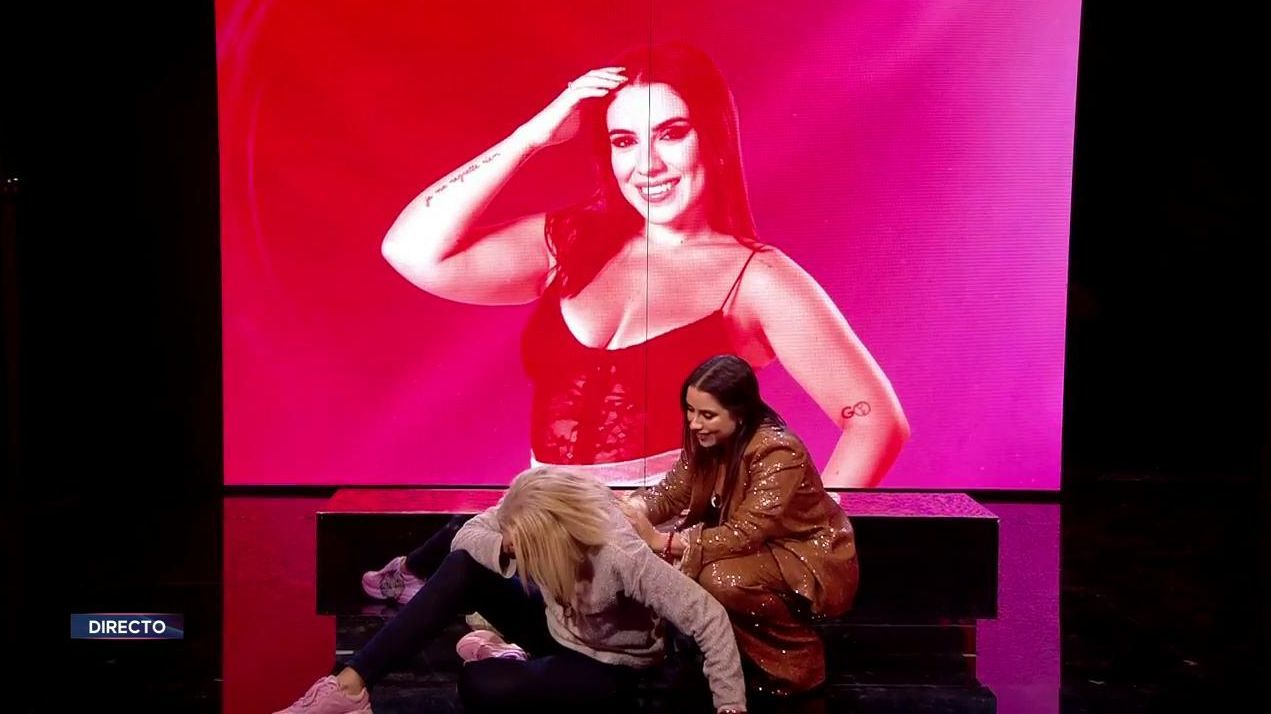 La reacción de Laura Bozzo al ser salvada por la audiencia