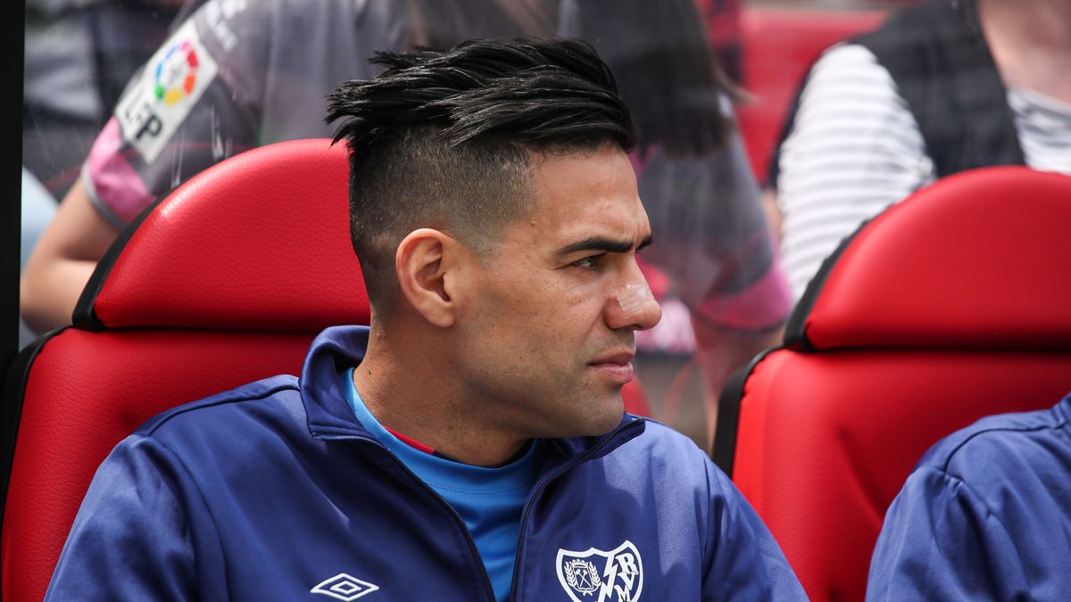 Radamel Falcao, futbolista del Rayo Vallecano