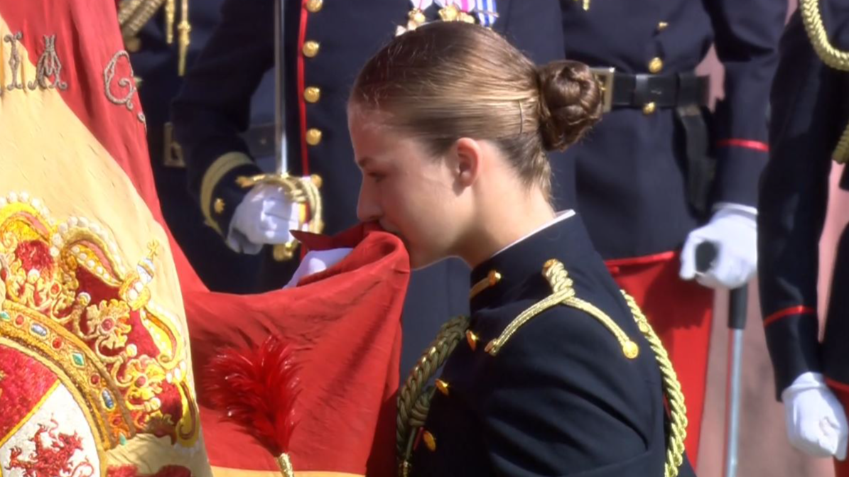 Leonor jura bandera este sábado en la Academia Militar de Zaragoza