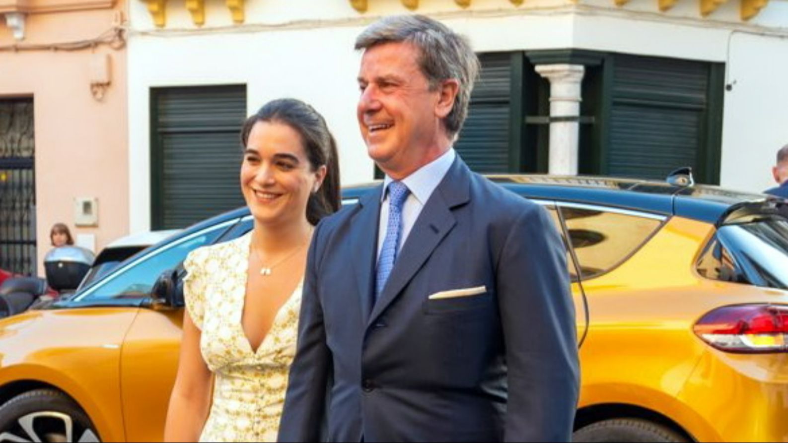 Cayetano Martínez de Irujo junto a Bárbara Mirjan