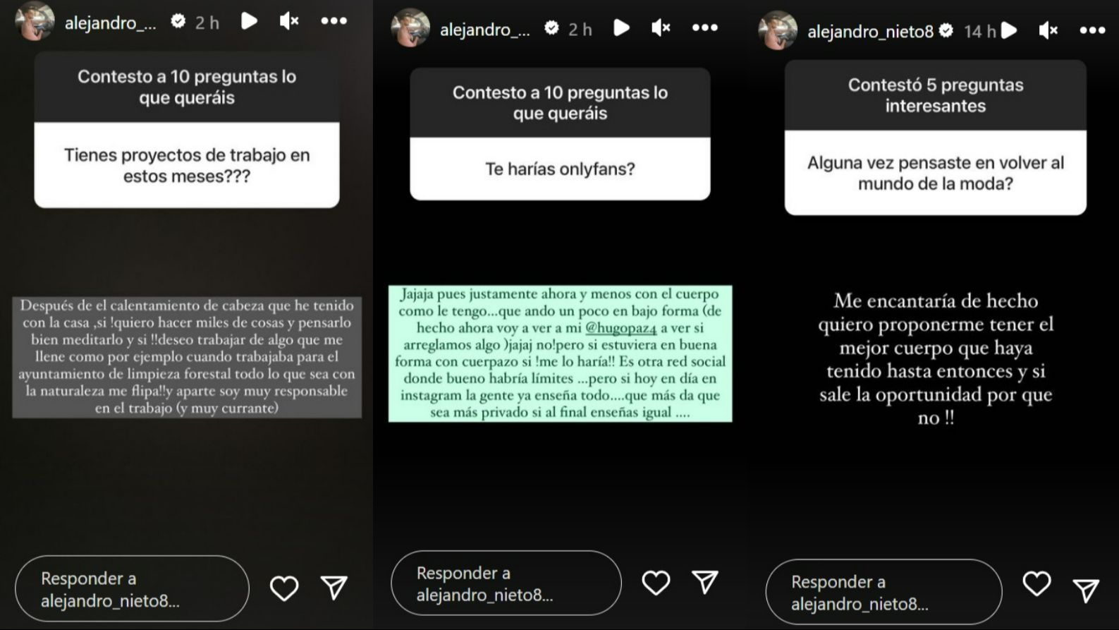 Alejandro Nieto habla de su futuro laboral