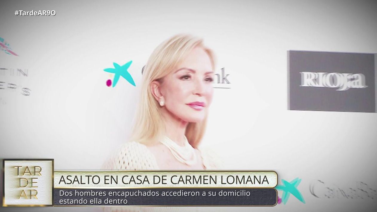 Asaltan la casa de Carmen Lomana con ella dentro: "Doy gracias a la vida de estar bien"
