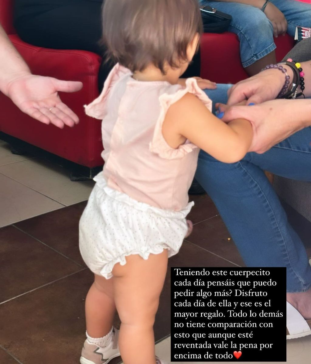 El mensaje de Lucía sobre su hija en común con Isaac