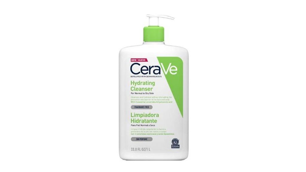 Espuma limpiadora hidratante de CeraVe