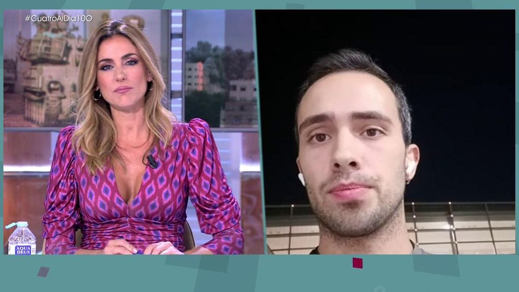 Lander Cerrillo, español atrapado en Israel: “Hemos estado tres días encerrados en casa sin poder salir”