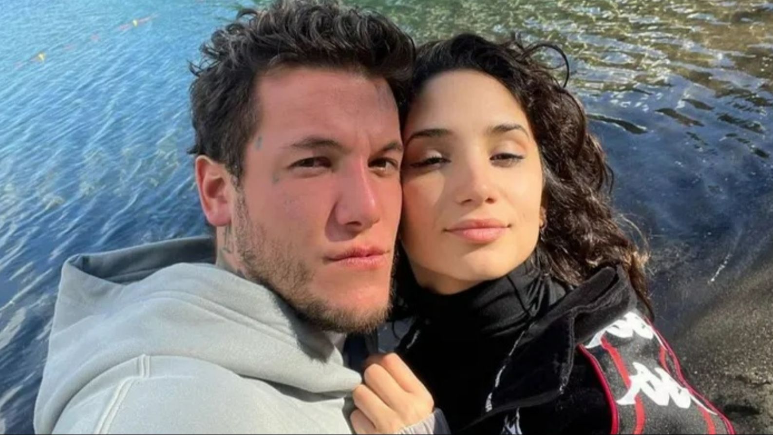 Alex Caniggia y Melody Luz