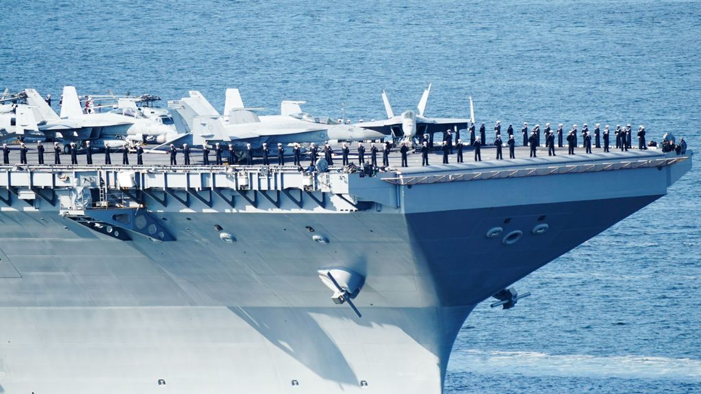 El portaaviones de EEUU llega a aguas del Mediterráneo para apoyar a Israel tras los ataques de Hamás