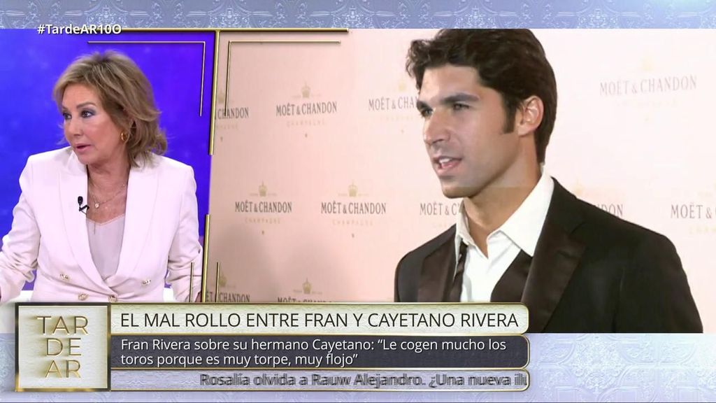 Fran Rivera, sobre su hermano Cayetano: "Le cogen mucho los toros porque es un torpe"