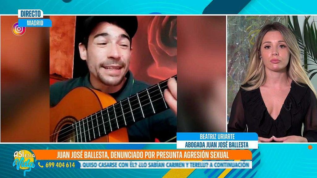 La abogada de Juan José Ballesta habla tras la denuncia por una presunta agresió sexual