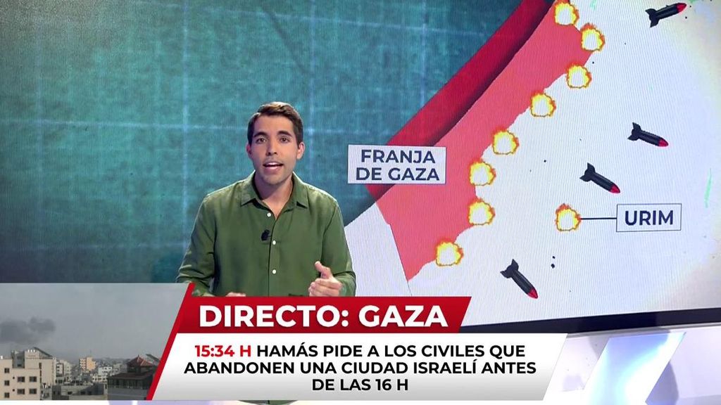 La guerra entre Israel y Gaza en el mapa: repasamos el inicio y la evolución del conflicto