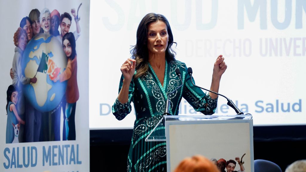 La Reina Letizia rapea por la salud mental