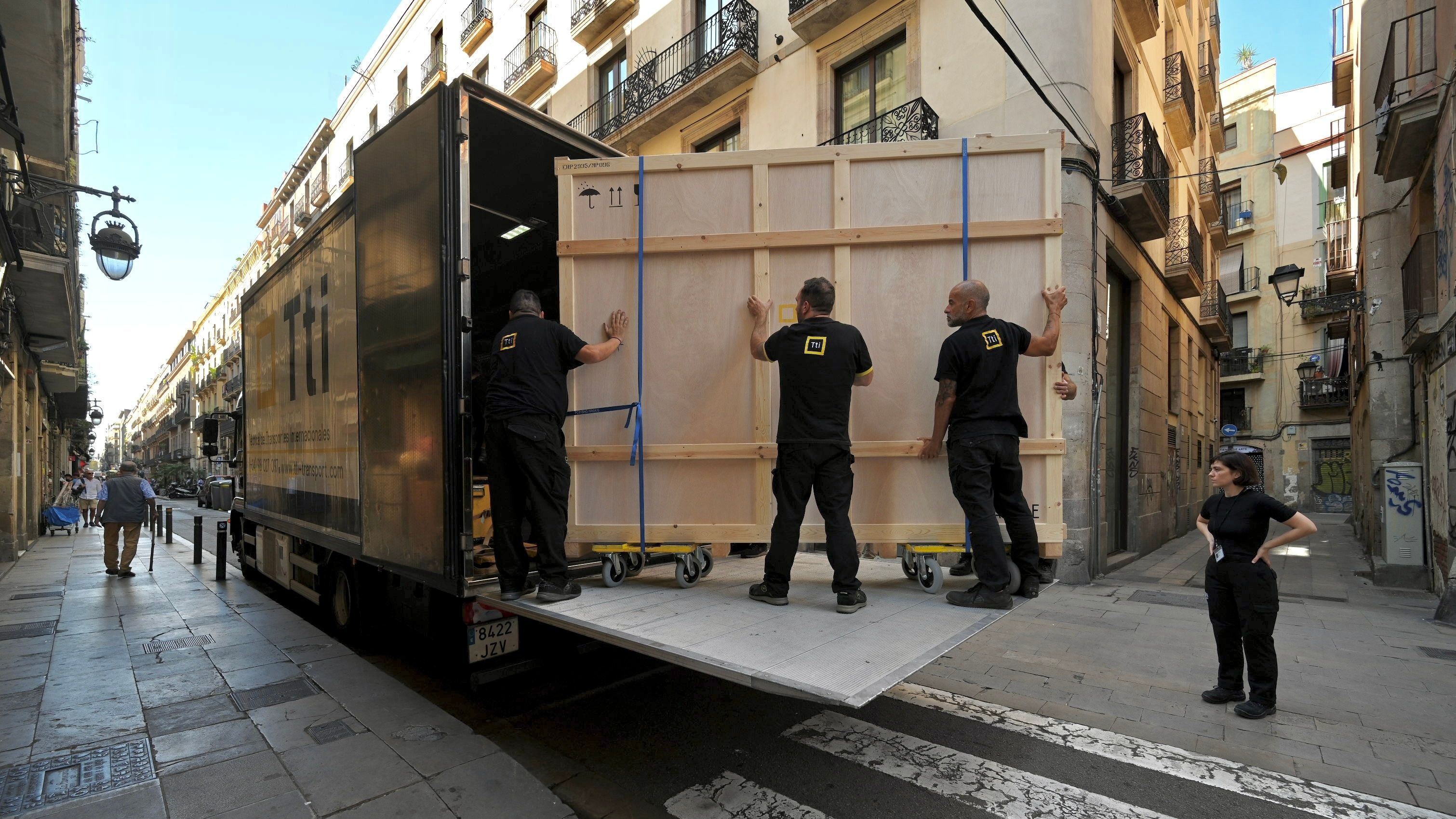 Traslado de 'Las Meninas' de Picasso