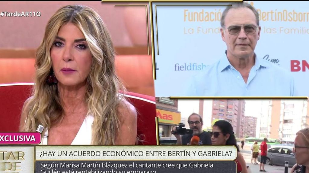 Marisa Martín Vázquez asegura que Bertín Osborne "le ha cortado el grifo económicamente hablando" a Gabriela Guillén