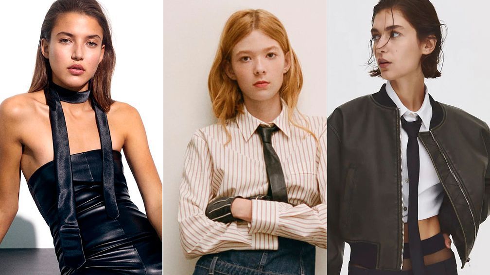 Corbatas de Pull & Bear, mango y Zara