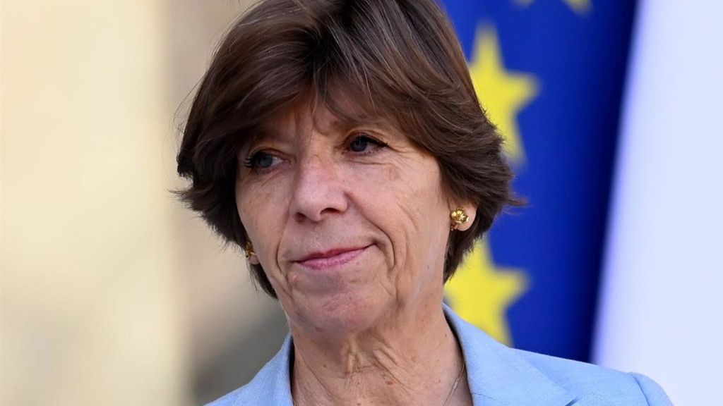 La ministra de Asuntos Exteriores de Francia, Catherine Colonna