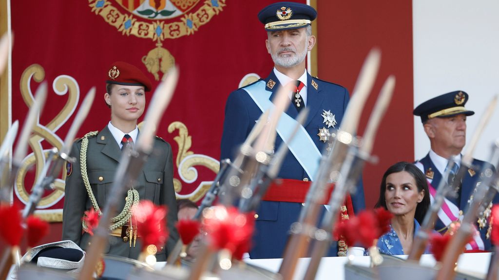 Desfile del Día de la Fiesta Nacional en Madrid, en imágenes