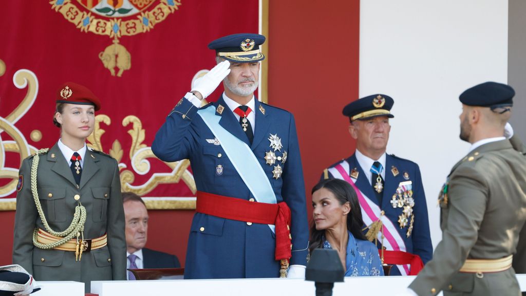 Desfile del Día de la Fiesta Nacional en Madrid, en imágenes