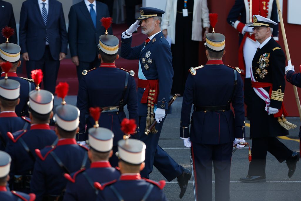 Desfile del Día de la Fiesta Nacional en Madrid, en imágenes