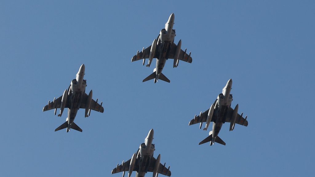 Desfile del Día de la Fiesta Nacional en Madrid, en imágenes