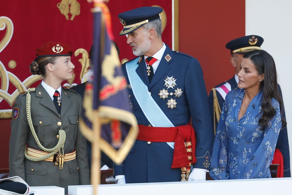 Desfile del Día de la Fiesta Nacional en Madrid, en imágenes