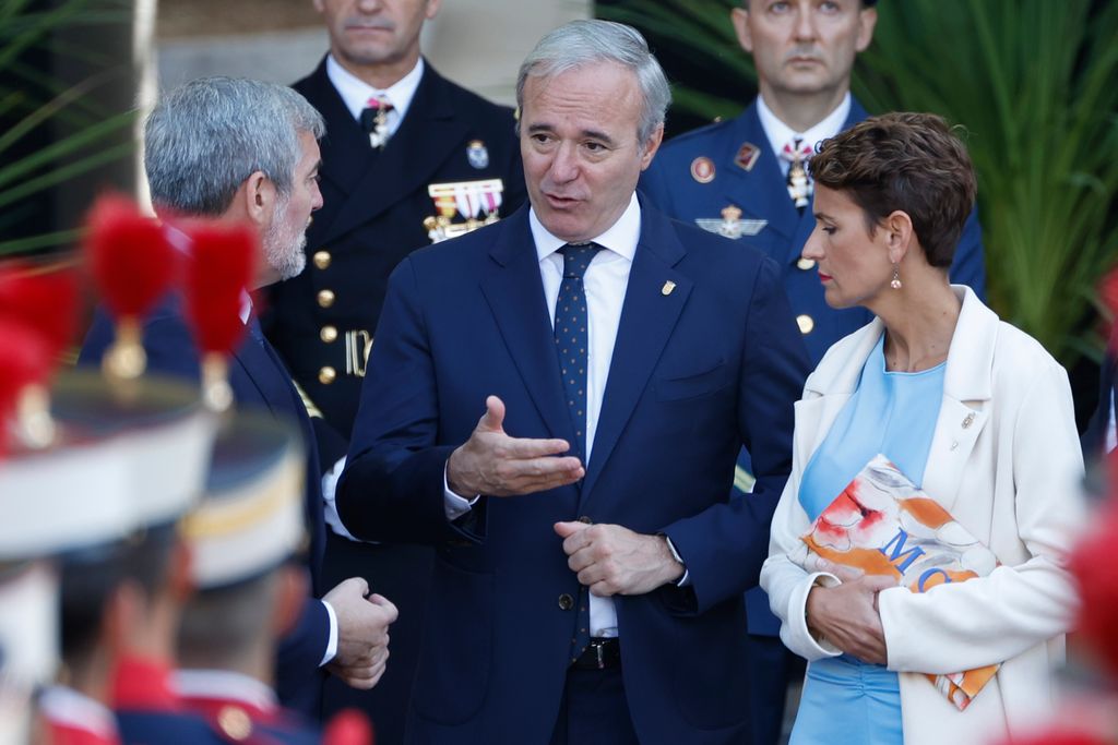 Desfile del Día de la Fiesta Nacional en Madrid, en imágenes