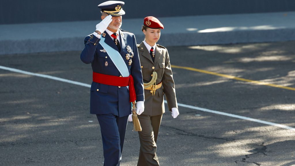 Desfile del Día de la Fiesta Nacional en Madrid, en imágenes