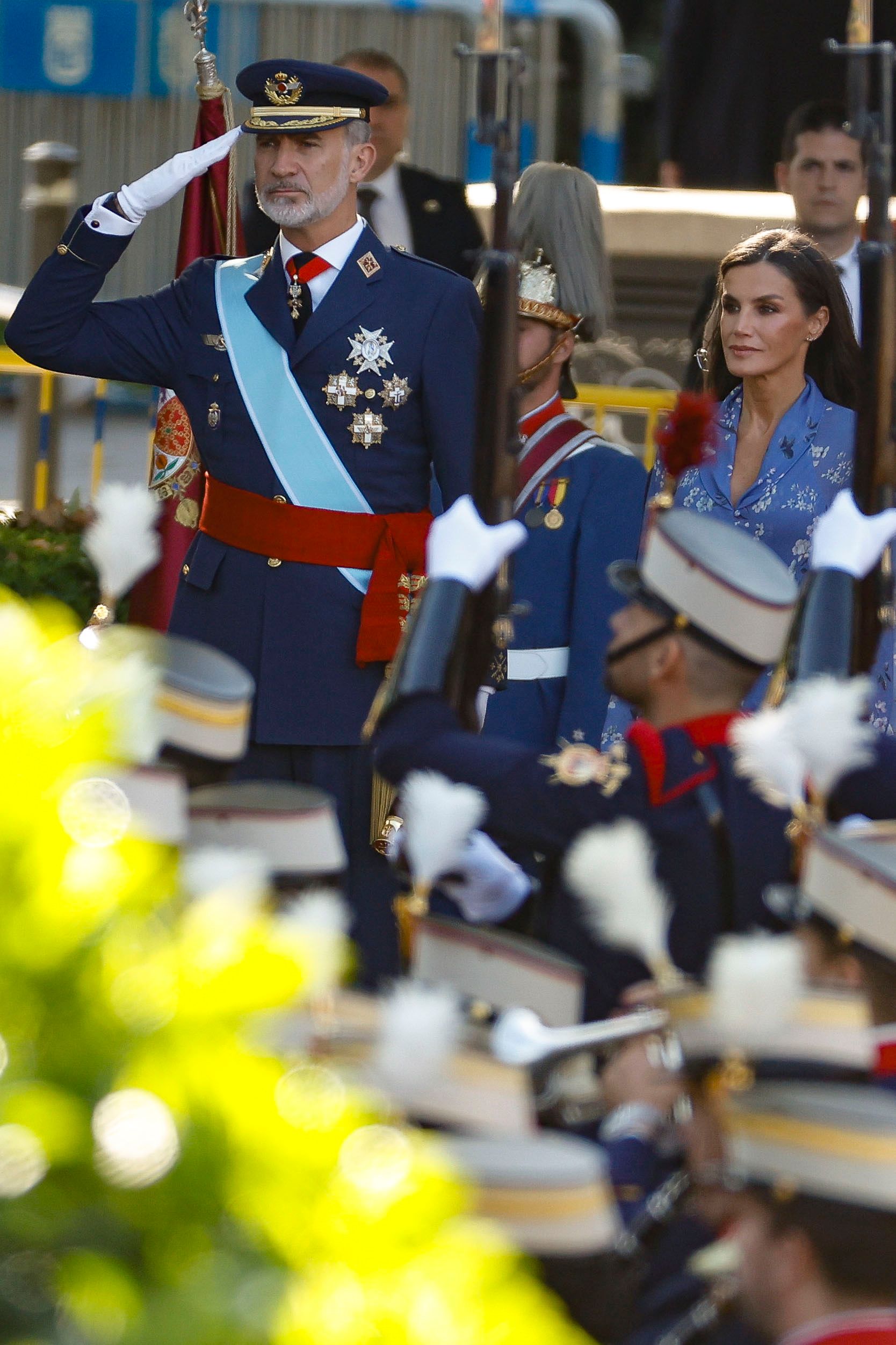 La princesa de Asturias luce por primera vez el uniforme de gala del  Ejército de Tierra