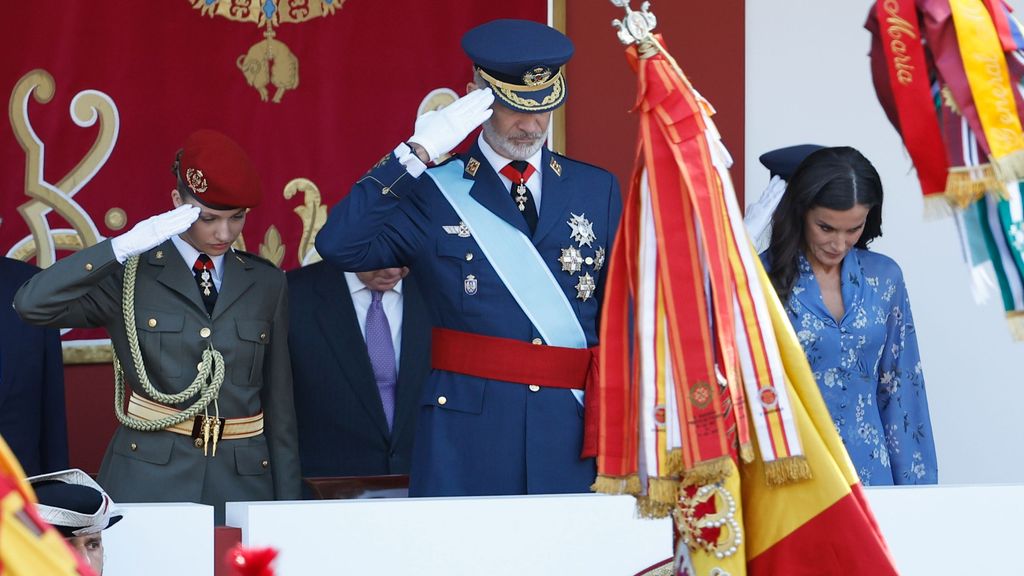 Desfile del Día de la Fiesta Nacional en Madrid, en imágenes