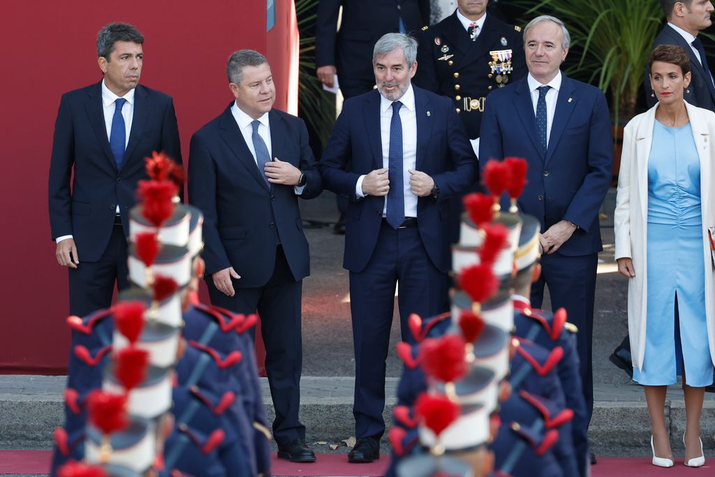 Desfile del Día de la Fiesta Nacional en Madrid, en imágenes