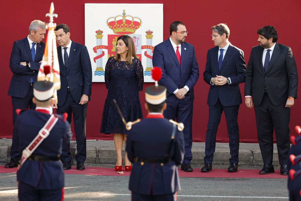 Desfile del Día de la Fiesta Nacional en Madrid, en imágenes