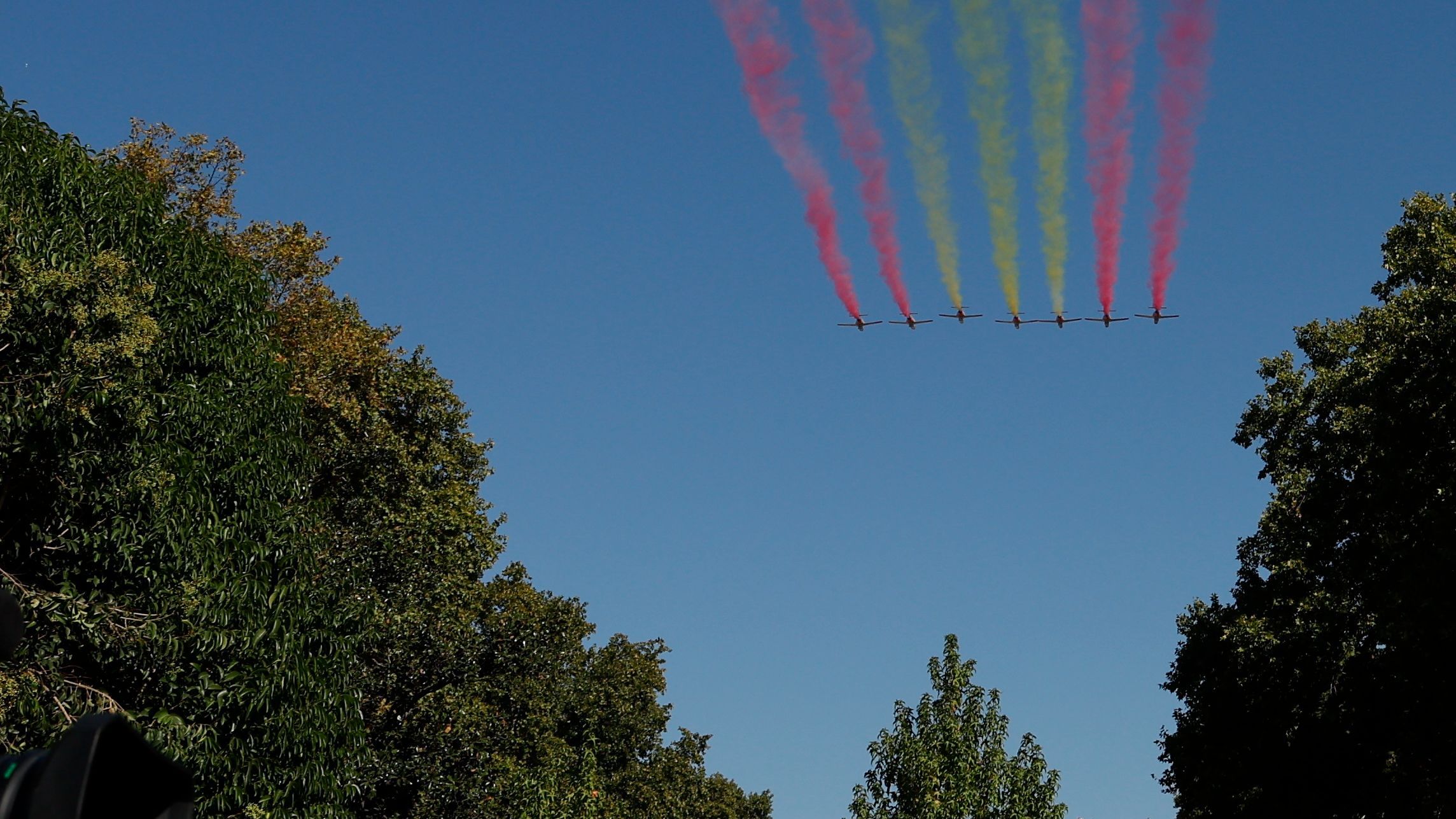 Desfile del Día de la Fiesta Nacional en Madrid