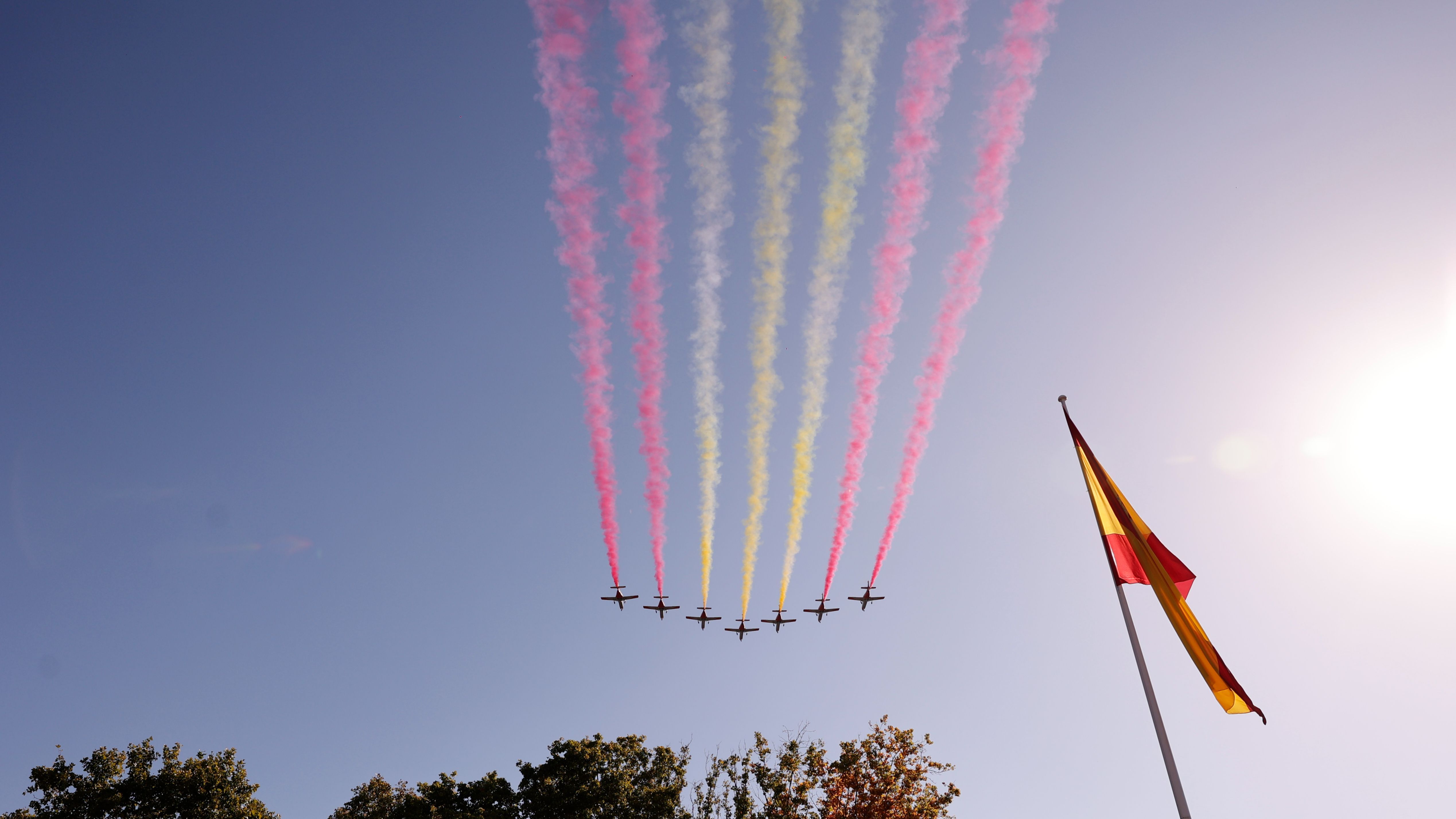 Desfile del Día de la Fiesta Nacional en Madrid