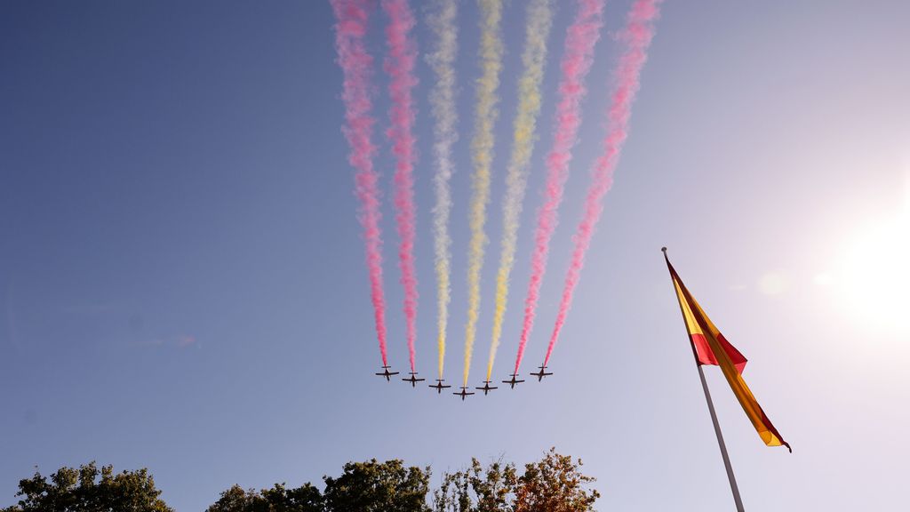 Desfile del Día de la Fiesta Nacional en Madrid, en imágenes