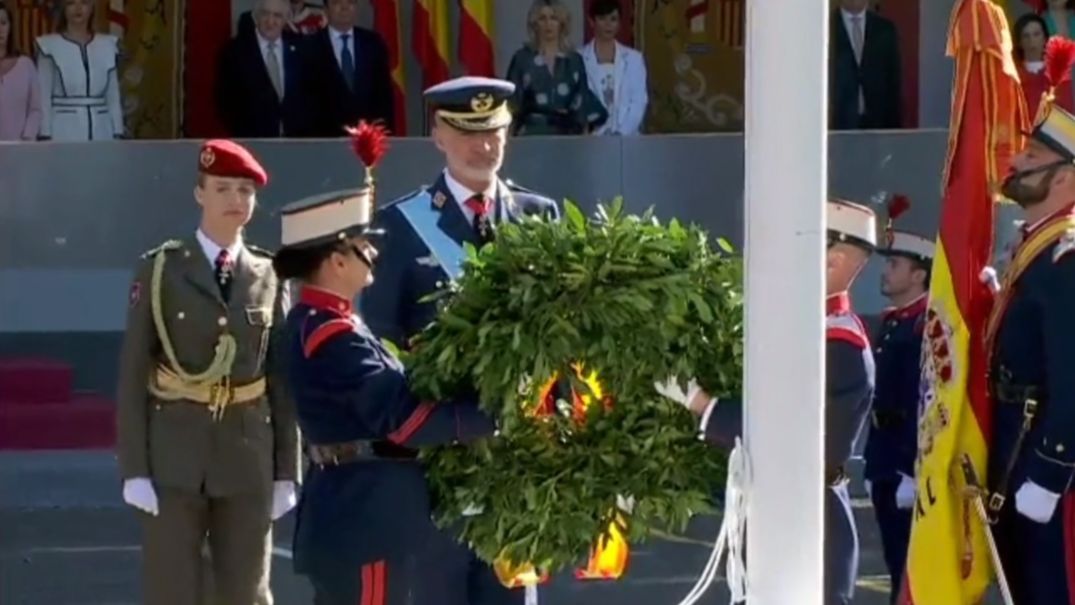 El homenaje a los caídos por España