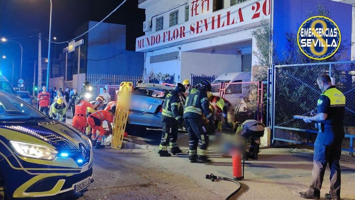 Accidente de tráfico en Sevilla