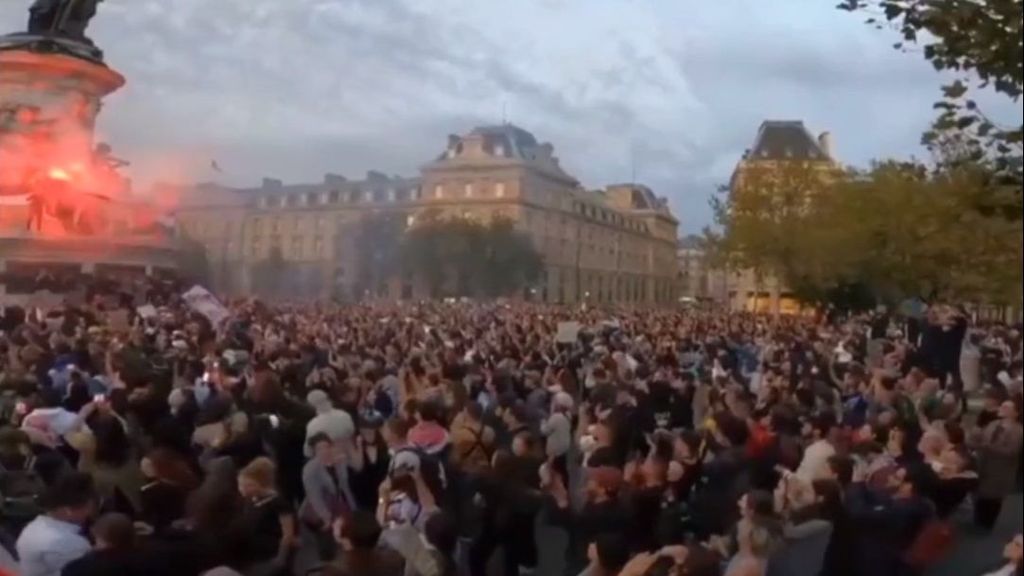 Las imágenes de los disturbios en París