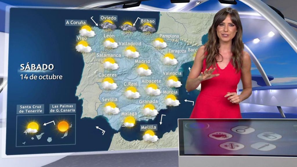 La previsión meteorológica con Carmen Corazzini